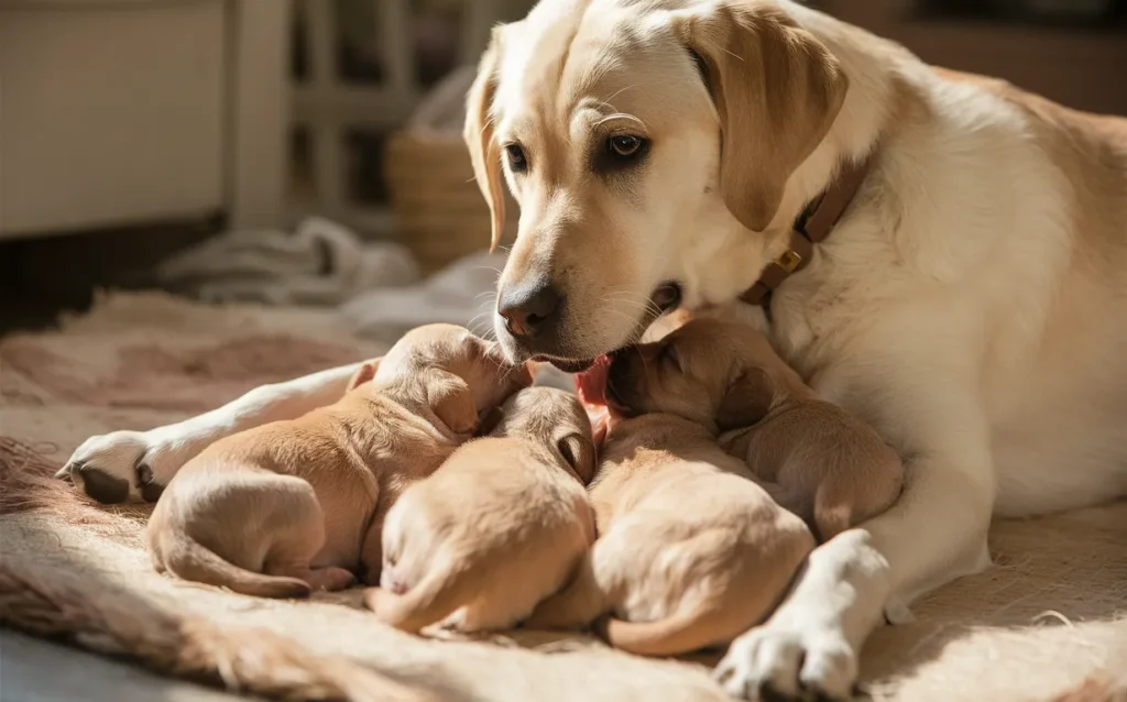 13 Heartwarming Photos of Dogs and Their Adorable Puppies