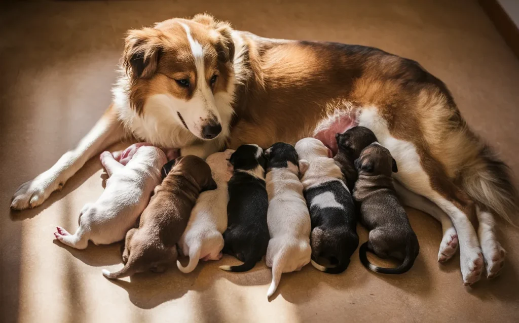 13 Heartwarming Photos of Dogs and Their Adorable Puppies