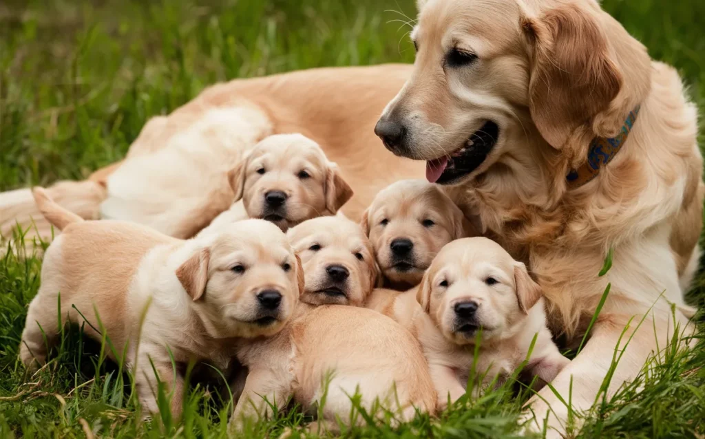 13 Heartwarming Photos of Dogs and Their Adorable Puppies