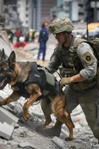 50+ Heart-Touching Military Dog Images