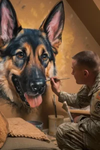 50+ Heart-Touching Military Dog Images