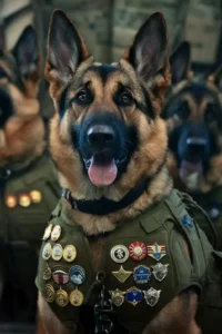 50+ Heart-Touching Military Dog Images