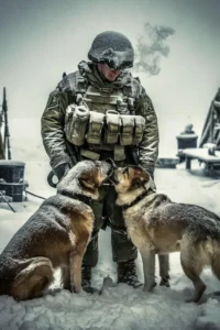 50+ Heart-Touching Military Dog Images