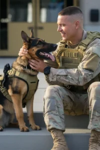 50+ Heart-Touching Military Dog Images