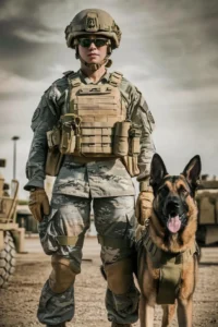 50+ Heart-Touching Military Dog Images