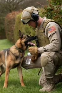 50+ Heart-Touching Military Dog Images