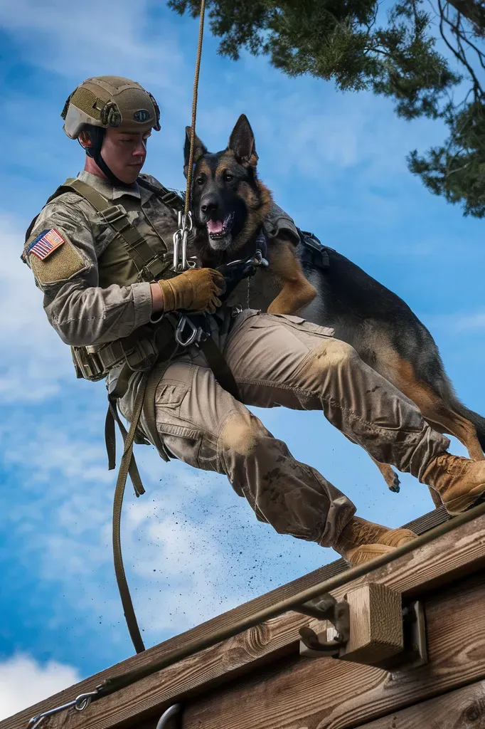 40+ Powerful Images of Military Dogs and Their Handlers: Celebrating Loyalty and Bravery