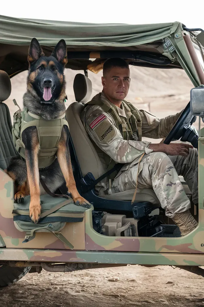 40+ Powerful Images of Military Dogs and Their Handlers: Celebrating Loyalty and Bravery