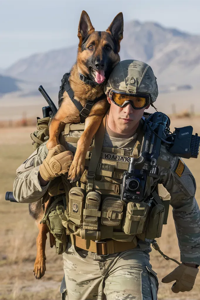 40+ Powerful Images of Military Dogs and Their Handlers: Celebrating Loyalty and Bravery