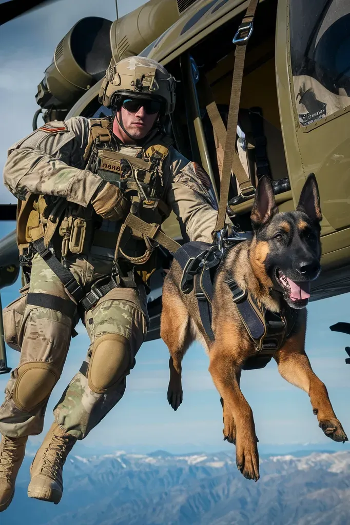 40+ Powerful Images of Military Dogs and Their Handlers: Celebrating Loyalty and Bravery