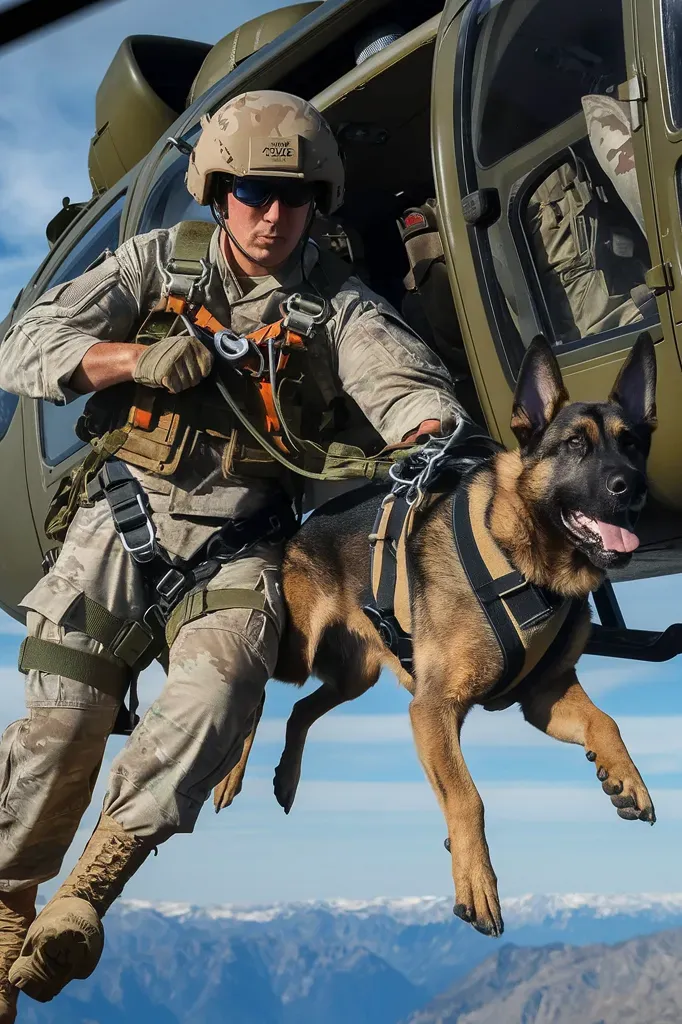 40+ Powerful Images of Military Dogs and Their Handlers: Celebrating Loyalty and Bravery