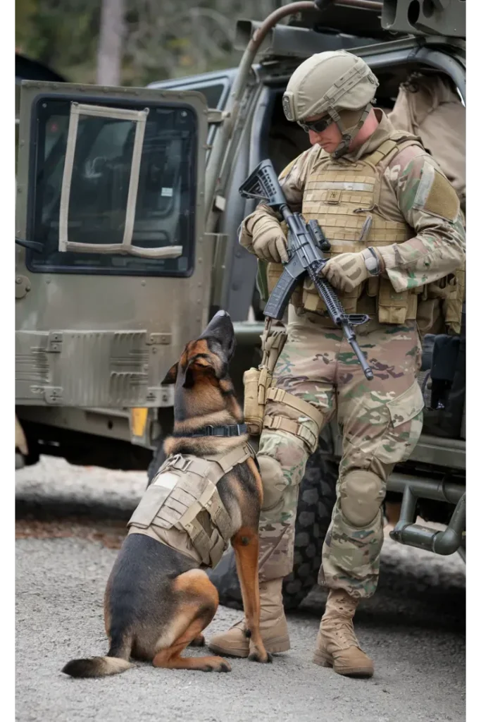 24+ Images of the Unbreakable Bond Between a Soldier and His Dog