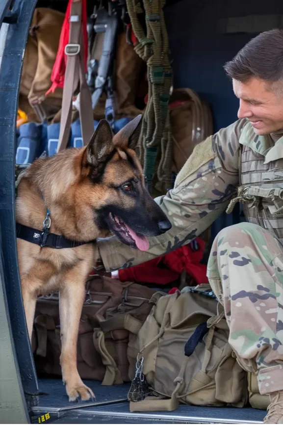 24+ Images of the Powerful Bond Between a Soldier and His Dog