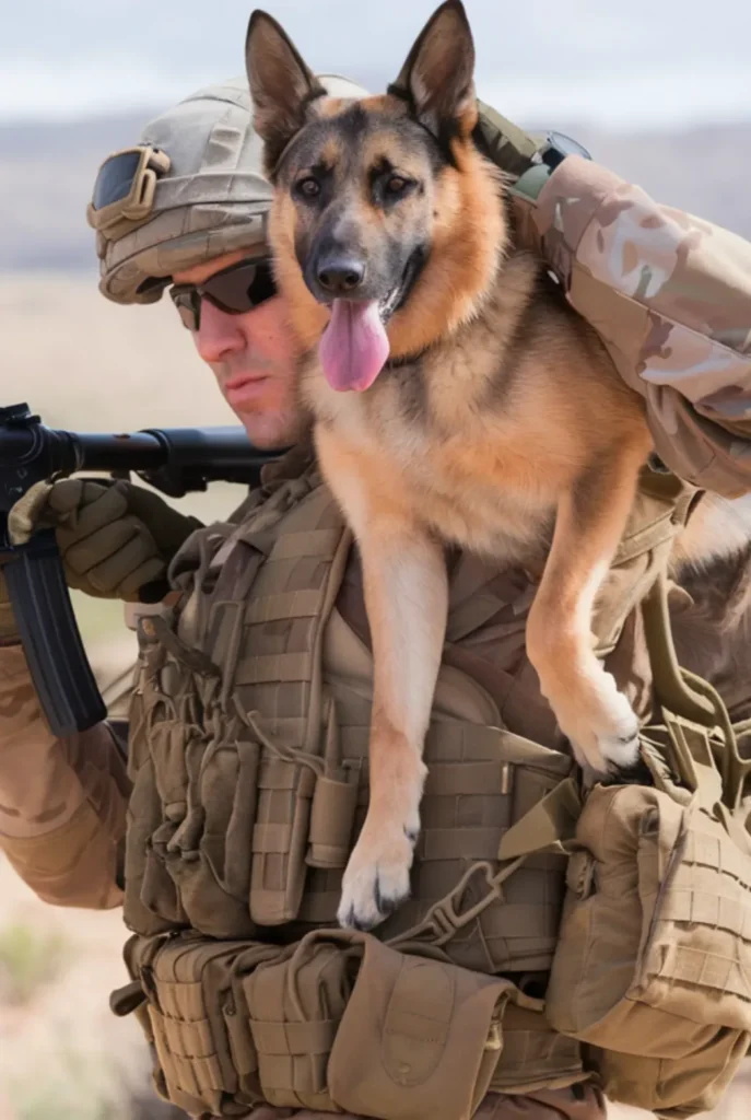 24+ Images That Capture the Bond Between Soldiers and Their Dogs