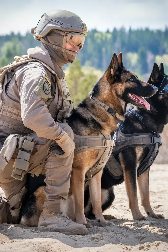 24+ Images of Soldier-Dog Partnerships in Action That Showcase Loyalty and Bravery