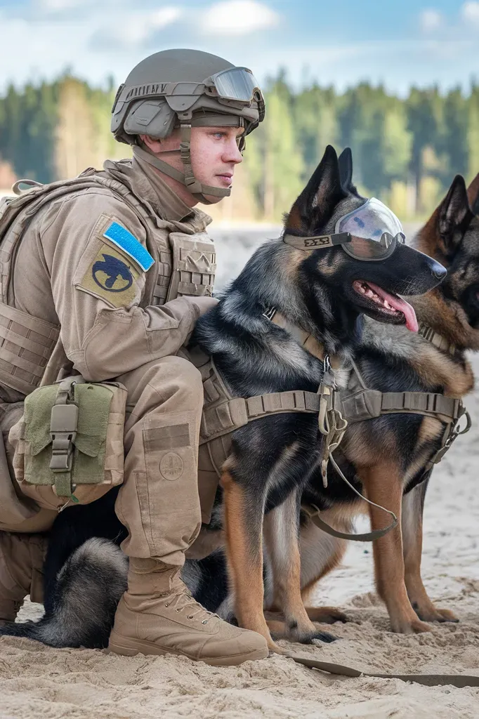 24+ Images of Soldier-Dog Partnerships in Action That Showcase Loyalty and Bravery