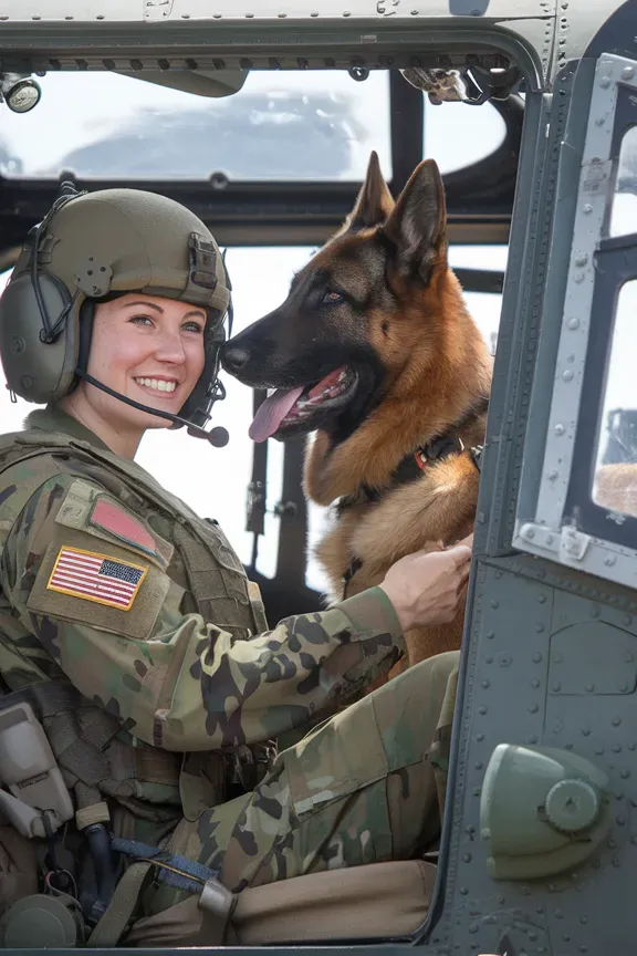 24+ Images of Soldiers and Dogs Sharing Quiet Moments of Peace and Connection