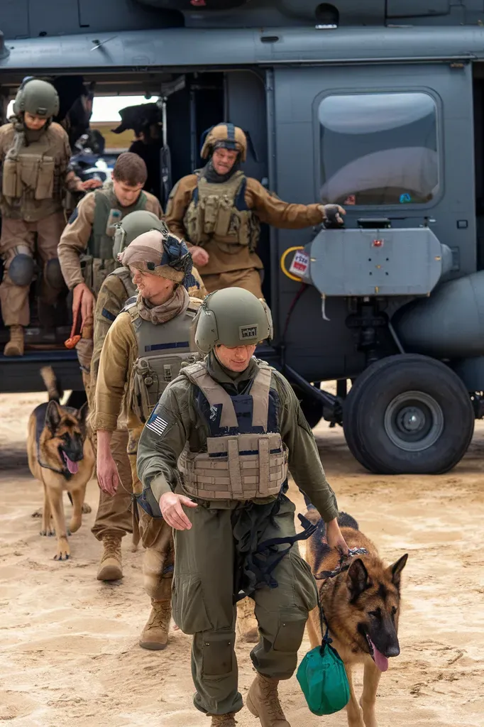 24+ Images of Soldiers and Dogs Sharing Quiet Moments of Peace and Connection