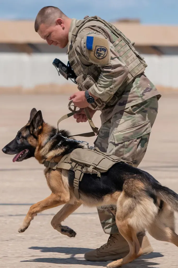 24+ Images of Loyalty in Action: Military Dogs and Their Handlers