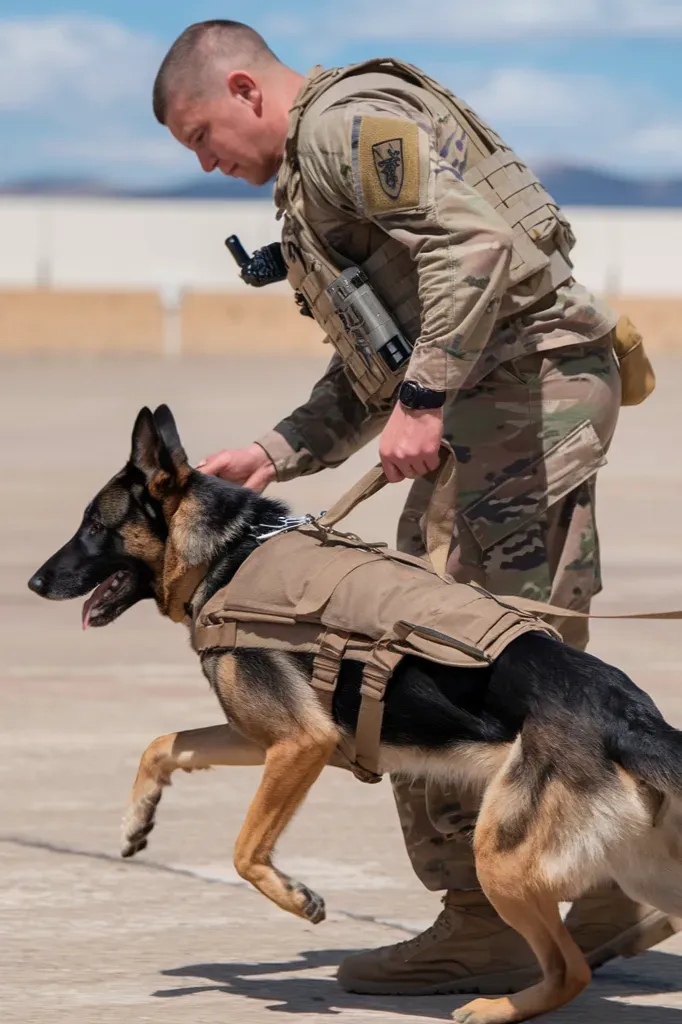 24+ Images of Loyalty in Action: Military Dogs and Their Handlers