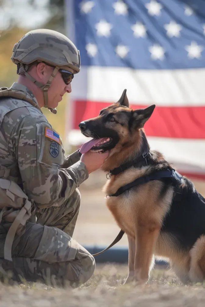 24+ Images of Soldiers and Dogs: Partners in Peace and War