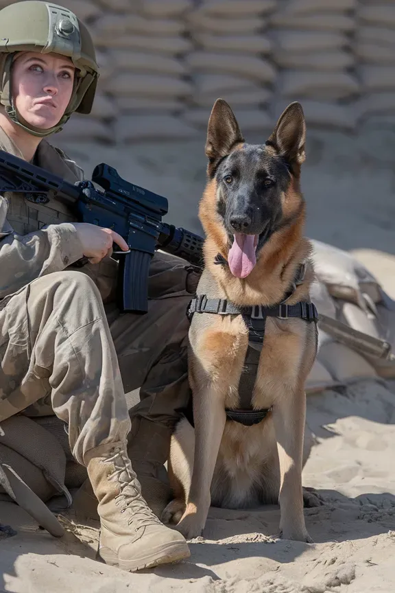 24+ Images of Soldiers and Dogs: Partners in Peace and War