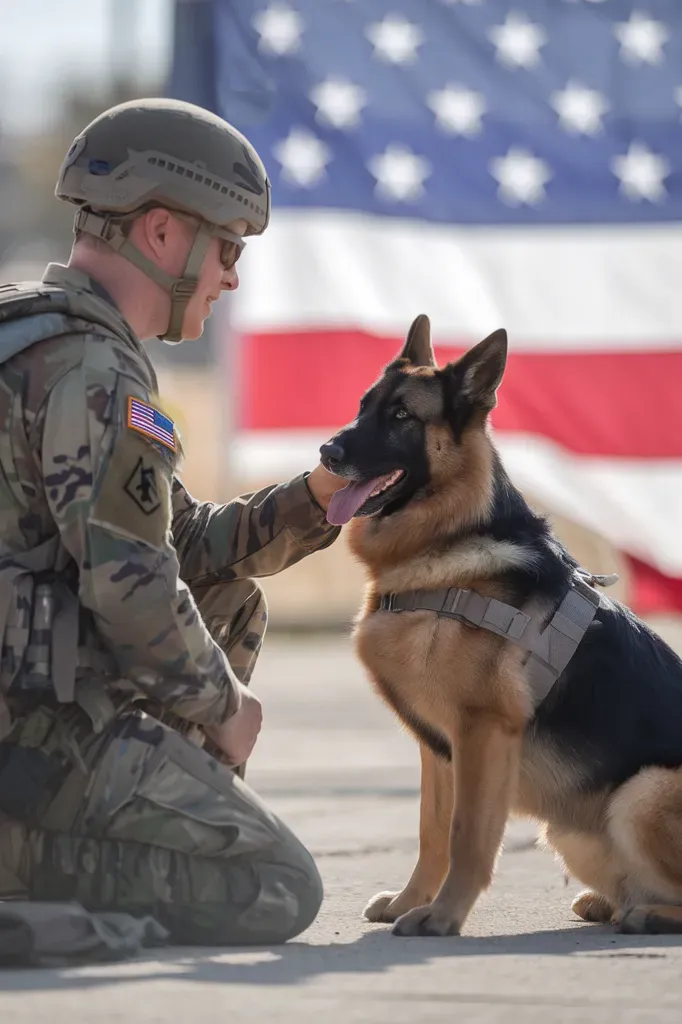 24+ Images of Soldiers and Dogs: Partners in Peace and War