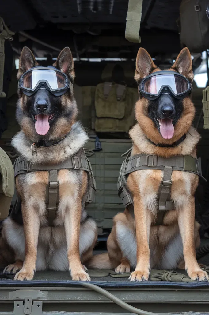 24+ Images of Dogs and Soldiers Sharing Courage Under Fire