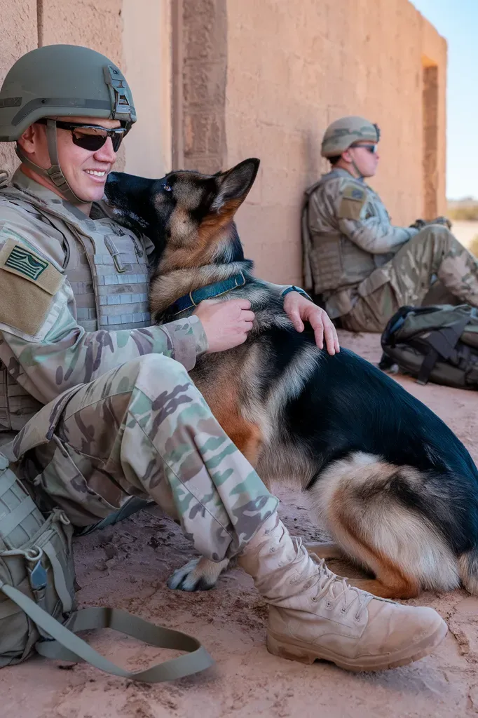 24+ Images of Dogs and Soldiers Sharing Courage Under Fire