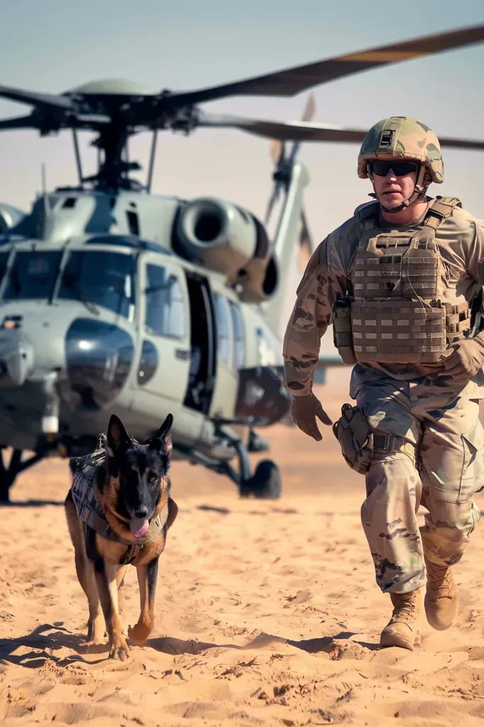 24+ Images of Dogs and Soldiers Sharing Courage Under Fire