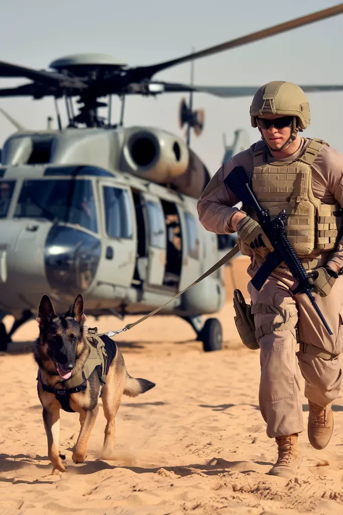 24+ Images of Dogs and Soldiers Sharing Courage Under Fire