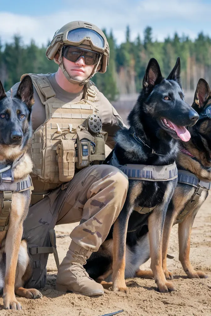 24+ Images of Soldiers and Dogs Sharing a Deep Sense of Purpose