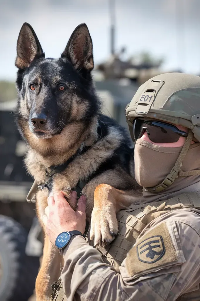 24+ Images of Soldiers and Dogs Sharing a Deep Sense of Purpose