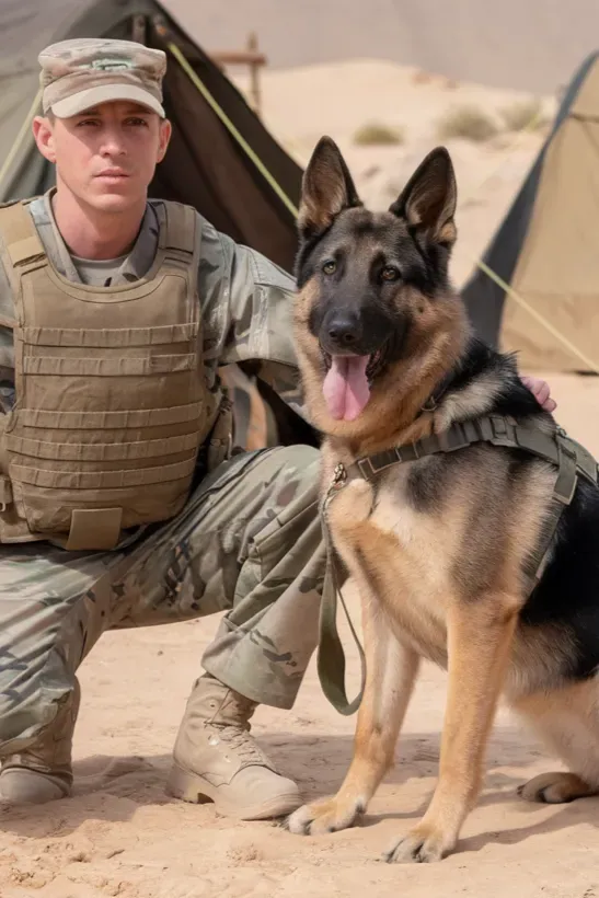 24+ Images of Dogs Giving Soldiers Strength Through Loyalty