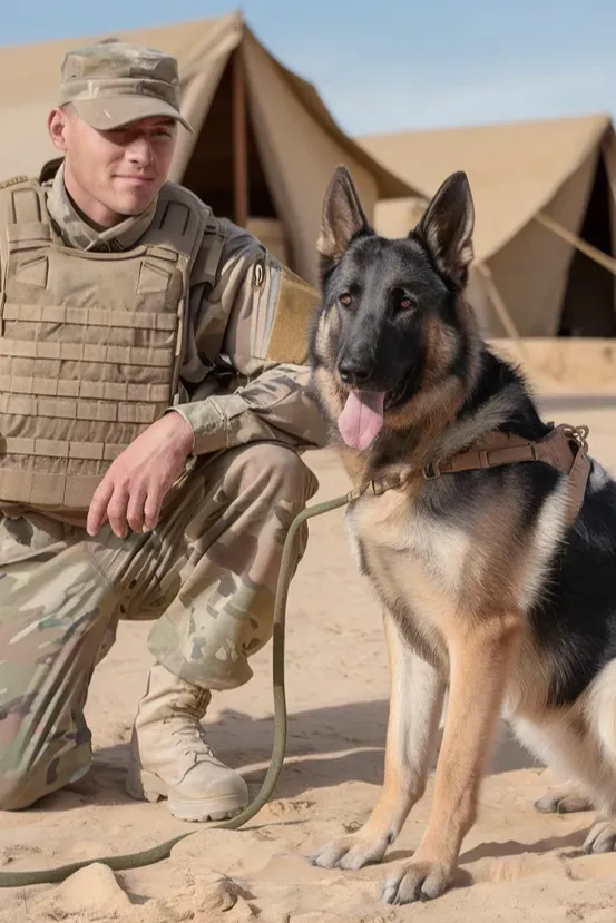 24+ Images of Dogs Giving Soldiers Strength Through Loyalty