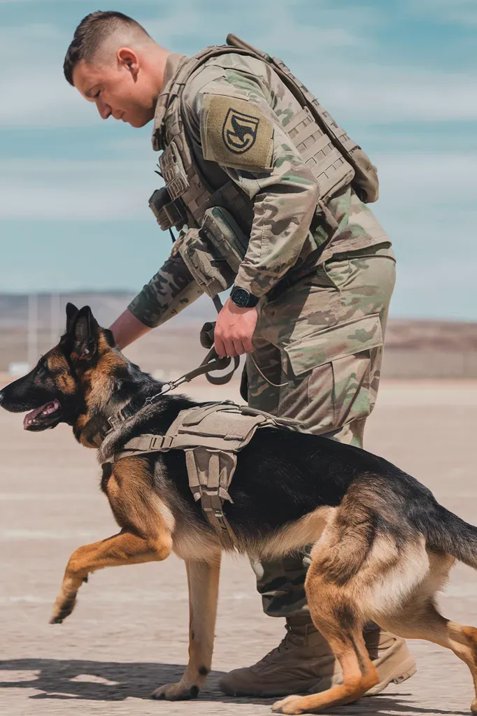 24+ Images of Dogs Giving Soldiers Strength Through Loyalty