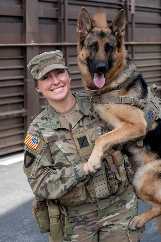 24+ Images of Dogs Giving Soldiers Strength Through Loyalty