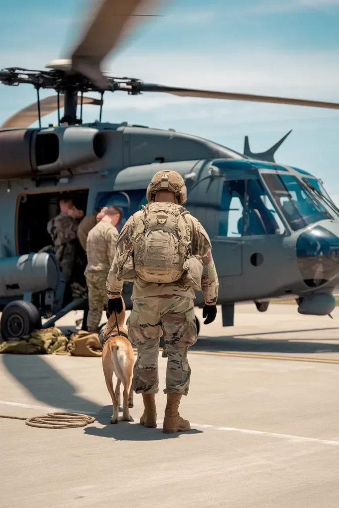 24+ Images of Dogs Giving Soldiers Strength Through Loyalty