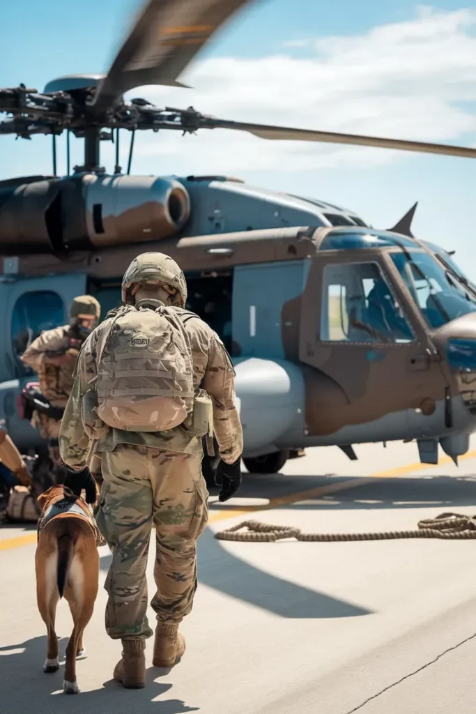 24+ Images of Dogs Giving Soldiers Strength Through Loyalty