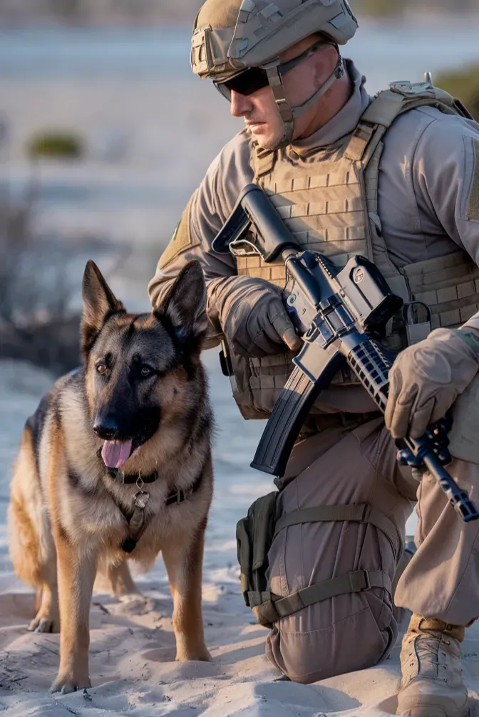 24+ Images of Soldiers and Dogs Thriving Through the Power of Companionship