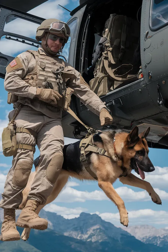 24+ Images of Soldiers and Dogs Thriving Through the Power of Companionship