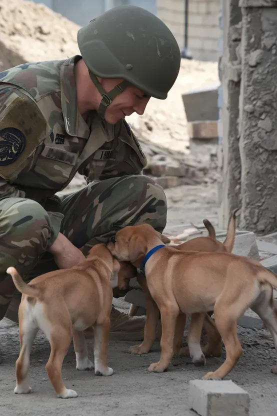 24+ Images of Dogs Guiding Soldiers Through the Darkness: Stories of Courage and Loyalty