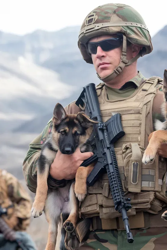 24+ Images of Dogs Guiding Soldiers Through the Darkness: Stories of Courage and Loyalty