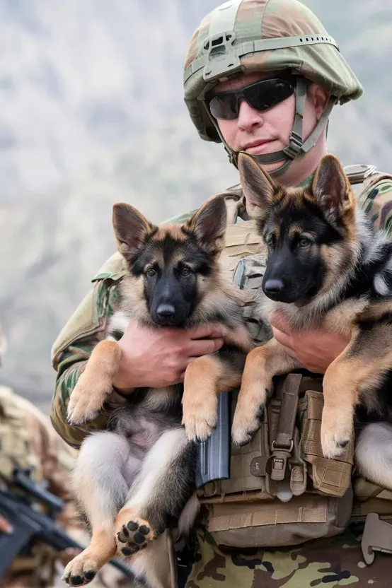 24+ Images of Dogs Guiding Soldiers Through the Darkness: Stories of Courage and Loyalty