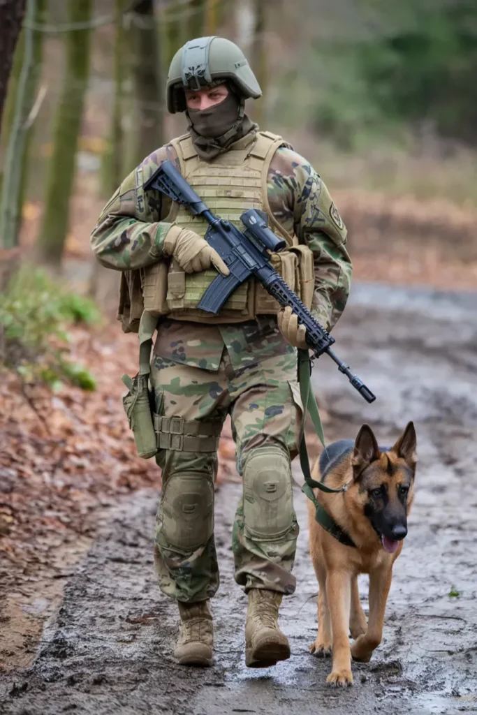 24+ Images of Dogs Guiding Soldiers Through the Darkness: Stories of Courage and Loyalty