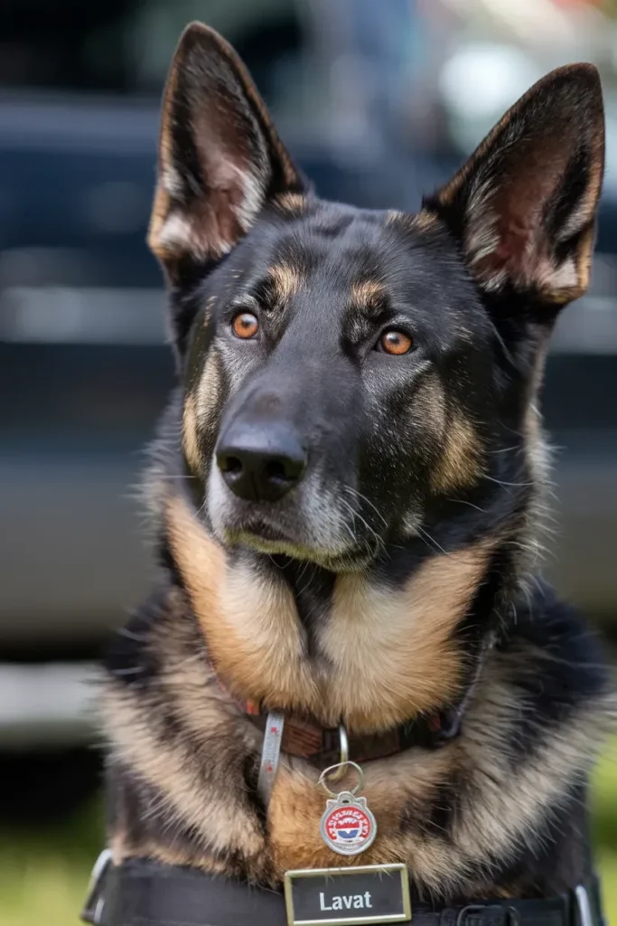 24+ Images of Dogs Who Stand Tall for Their Soldier Companions