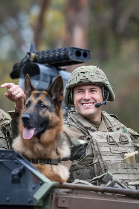 24+ Images of Soldiers and Dogs Walking a Path of Loyalty Together