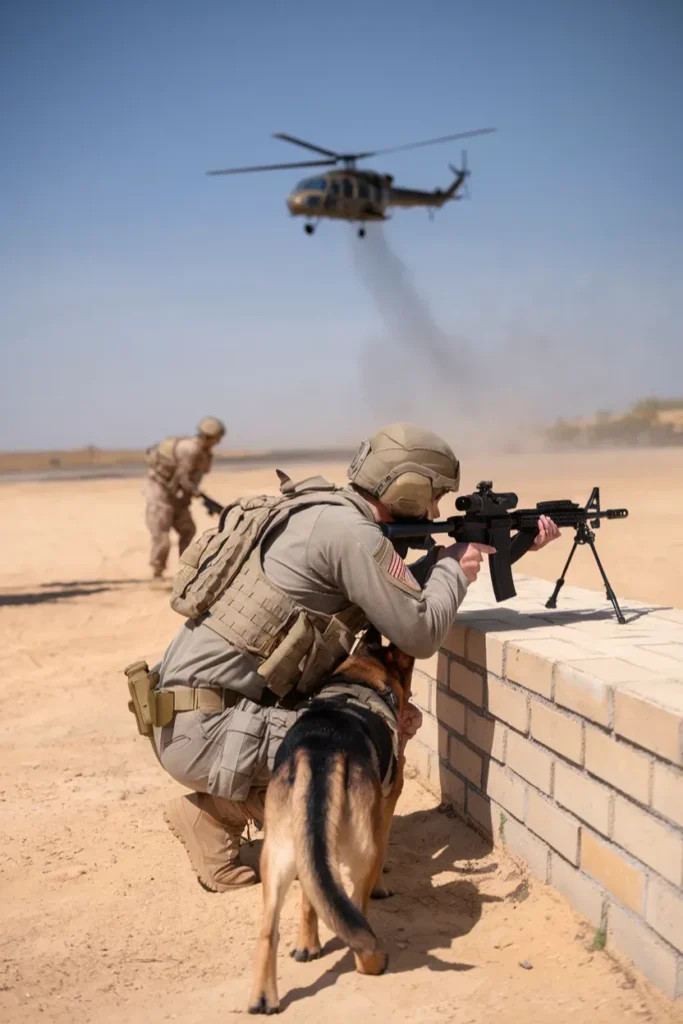 24+ Images of Soldiers and Dogs Walking a Path of Loyalty Together