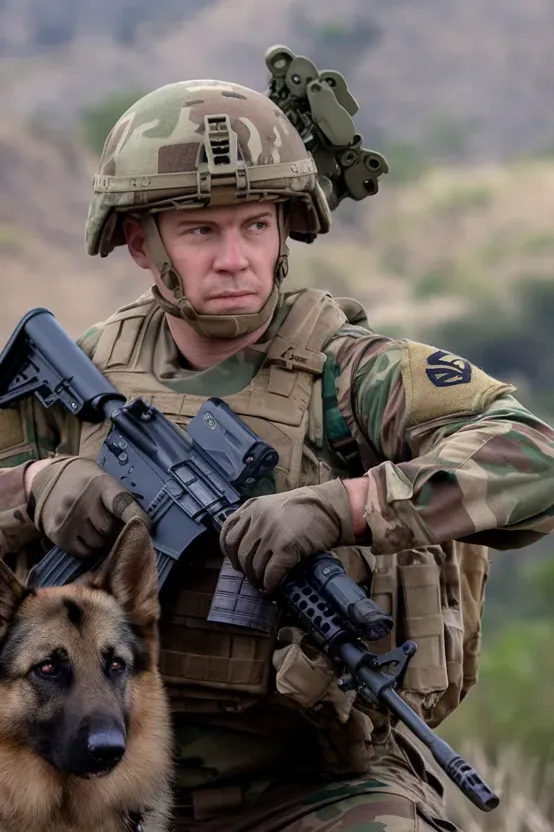 24+ Images of Soldiers and Dogs Walking a Path of Loyalty Together