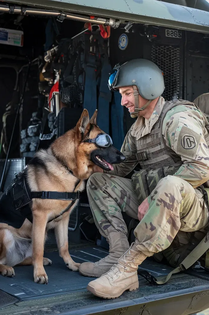 24+ Images of Soldiers and Dogs Who Trust Each Other With Their Lives